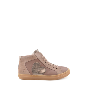 Benjie - Laax cœur Lace Fourrée Junior Vieux Rose Bronze