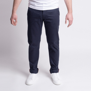 1083 - M's 163 Chino Ajusté FiliDenim Flex Bleu Marine