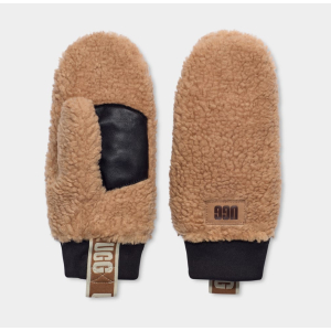 Ugg - W's SHERPA MITTEN W LOGO TAPE
