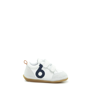 Benjie - Myrtille logo  Premiers pas Blanc Bleu marine