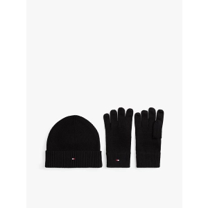 Tommy hilfiger - M's TH FLAG BEANIE & GLOVE GP