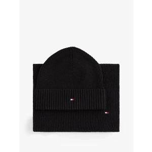 Tommy hilfiger - M's TH FLAG BEANIE & SCARF GP