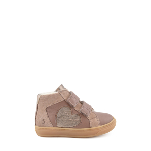 Benjie - Laax cœur Fourrée Jeune enfant Vieux Rose Bronze