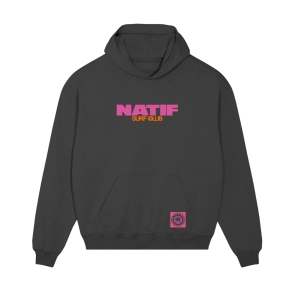 Natif - HOODIE LOOSE SURF CLUB (FLEECE INSIDE)