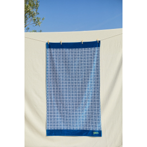 Gili's - DPGAZUNA BEACH TOWEL AZULEJOS NAVY