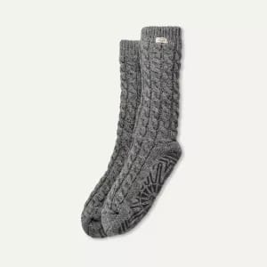 Ugg - W's FLEECE LINED CREW SOCK