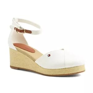 Tommy hilfiger - FLAG CLOSED TOE MID WEDGE ESPAD