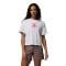 Rolling Bend™ Graphic Relaxed Crop SS