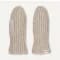 W's CHUNKY RIB MITTEN