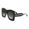 '50mm Oversize Square Sunglasses' pour Hommes