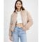 Veste matelassée 'Couture Zip-Front Puffer Jacket' pour Femmes