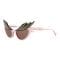 '50mm Special Edition Cat Eye Sunglasses' pour Femmes