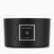 Bougie 3 mèches 'Obsidian' - 400 g