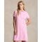 'Cotton Mesh Polo Dress' für Damen