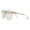 '57mm Square Sunglasses' pour Hommes