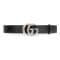 Ceinture 'Double G Buckle' pour Hommes