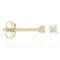 Boucles d'oreilles 'Single Diamond' pour Femmes
