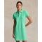 'Cotton Mesh Polo Dress' für Damen