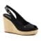 Iconic Elena sling back wedge