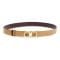 Women's 'Gancini-Buckle Reversible' Belt