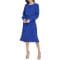 Women's 'Aerowash Long Sleeve Pleated' Midi Dress