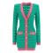 Women's 'Two-Tone Knit' Mini Dress