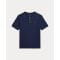 'Cotton Jersey Short-Sleeve Henley Shirt' für großes Jungen