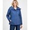 Manteau 'Quilted Hooded Zip-Front' pour Femmes