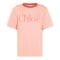 'Logo-Print' T-Shirt für Damen