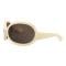 'Novelty 77mm Oversize Shield Sunglasses' pour Femmes