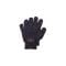 K's 720782726 GANTS UNITAILLE GRIS FONCE LUREX ROSE