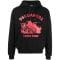 'Logo-Print' Kapuzenpullover für Herren