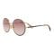 '60mm Round Sunglasses' pour Femmes