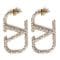 Women's 'VLogo Signature Crystal-Embellished' Earrings