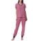 'Printed Short-Sleeve Tee & Jogger Set' für Damen