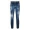 'Distressed' Jeans für Damen