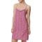 'Printed V-Neck Chemise' für Damen