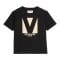 'Chez Valentino-Print' T-Shirt für Herren
