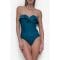 Maillot de bain 'Ruffled Bandeau One-Piece' pour Femmes