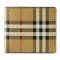 'Vintage Check Bifold' Portemonnaie für Herren