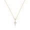 Pendentif sur chaine 'Mini Croix' pour Femmes