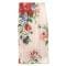 'Floral-Print' Midi Rock für Damen