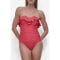Maillot de bain 'Ruffled Bandeau One-Piece' pour Femmes