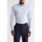Chemise 'Slim Fit Tiled Geometric Print Stretch Cotton Button-Up' pour Hommes