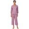 '3/4-Sleeve Cropped Pajama Set' für Damen