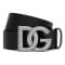 'Logo Buckle' Gürtel für Herren