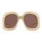 '60mm Special Edition Oversize Square Sunglasses' pour Femmes