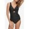 Maillot de bain 'Deep V-Neck Keyhole Twist One-Piece' pour Femmes