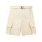 Bermuda cargo 'Belted' pour Hommes