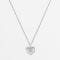 Pendentif sur chaine 'Coeur Tendresse' pour Femmes